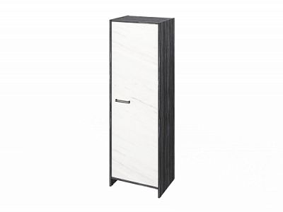 Шкаф для одежды FB-621.G. Древесина Графит/Мрамор Леванто белый