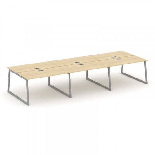 Style Project Рабочая станция 2-х сторон. SN-4T1.DRS-084 Акация Лорка/Металл Антрацит/Заглушка Пласт фото 26