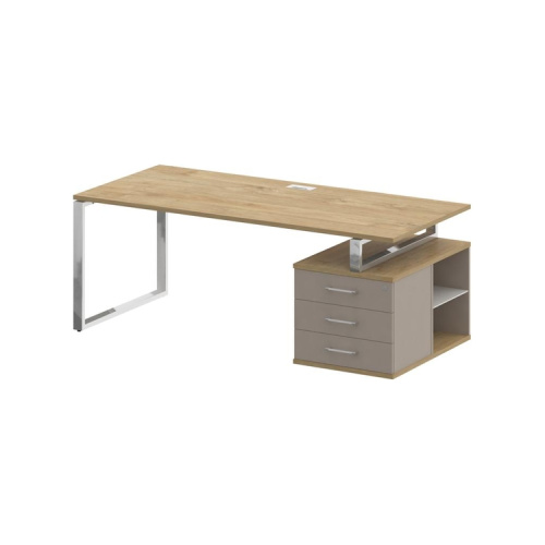 Стол руководителя (С опорной тумбой) Shift SK.SRT-200 (R) фото 2 Стол руководителя (С опорной тумбой) Shift SK.SRT-200 (R) фото 2