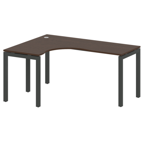 Стол криволинейный левый на П-обр. м/к Metal System Quattro 50БП.СА-4 (L) фото 11 Стол криволинейный левый на П-обр. м/к Metal System Quattro 50БП.СА-4 (L) фото 11