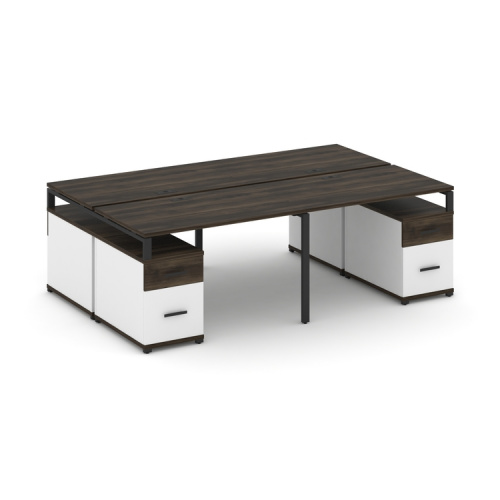 Бенч-система на 4 места с 2 опорными тумбами Concept CN.DRS-330 фото 9 Бенч-система на 4 места с 2 опорными тумбами Concept CN.DRS-330 фото 9