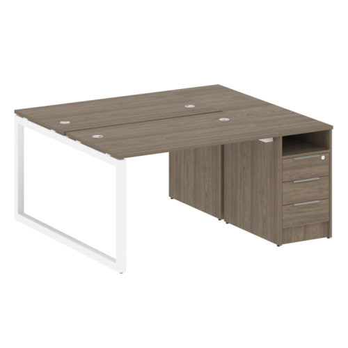 Бенч-система с тумбой на О-обр. м/к Metal System Quattro 50БО.РС-СТП-2.2 фото 3