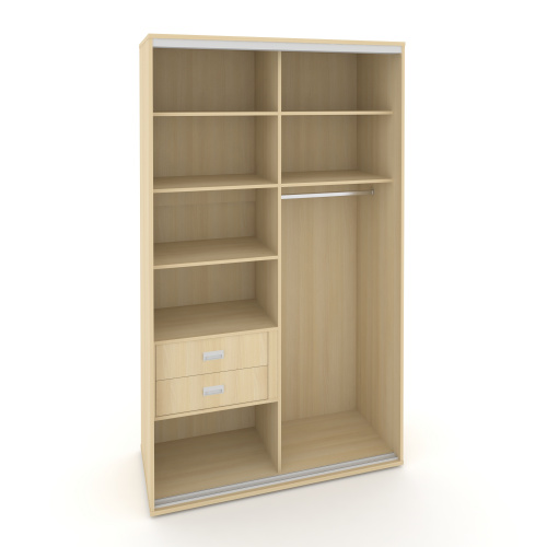 Корпус 2-х секционного шкафа высокого L=1200мм Maris SH.K2-2.1 K6 Корпус 2-х секционного шкафа высокого L=1200мм Maris SH.K2-2.1 K6