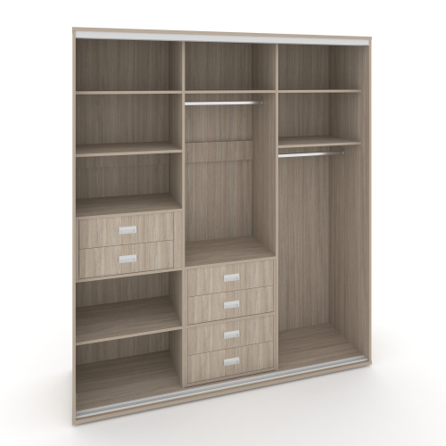 Корпус 3-х секционного шкафа высокого L=2069мм Maris SH.K3-4.1 K6 фото 4