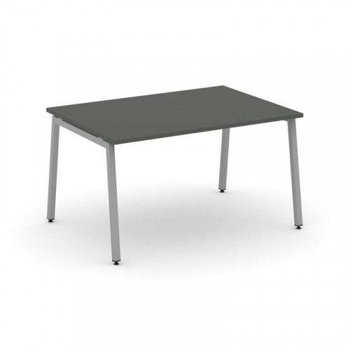 Style Project Стол переговорный SN-4A.SPRG-003.3 Антрацит/Металл Белый 1380*980*750 фото 7