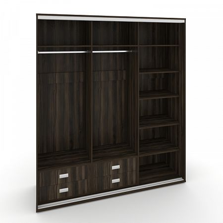 Корпус 3-х секционного шкафа высокого L=2369мм Maris SH.K3-6.1 K3