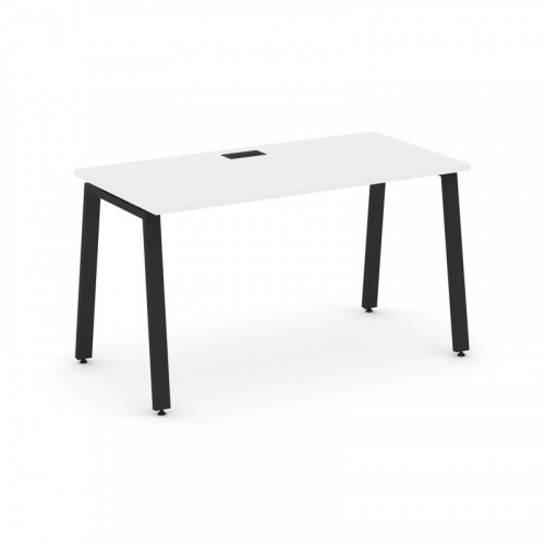 Style Project Стол письменный SN-6A.SP-003 Антрацит/Металл Белый 1380*600*750