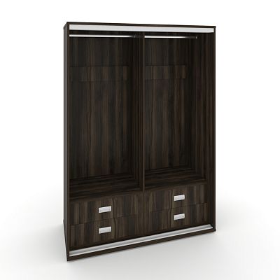 Корпус 2-х секционного шкафа низкого L=1400мм Maris SH.K2-4.2 K3