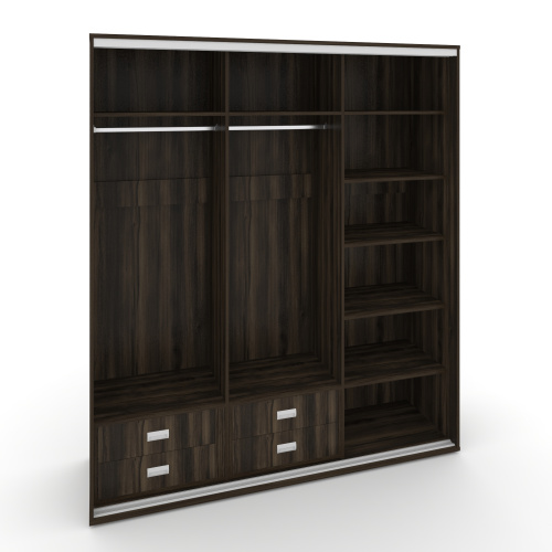 Корпус 3-х секционного шкафа высокого L=2519мм Maris SH.K3-7.1 K3 фото 7