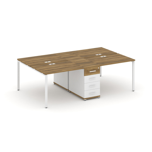 Бенч-система на 4 места с 1 опорной тумбой Concept CN.DRS-417 фото 8 Бенч-система на 4 места с 1 опорной тумбой Concept CN.DRS-417 фото 8