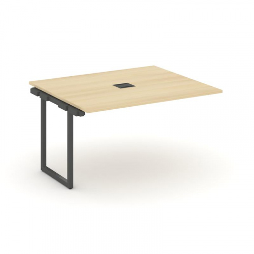 Style Project Проходной наб. элем. перег. стола SN-4O.NSPRG-034 Дуб Наварра/Металл Серый 1580*1180*7 фото 21