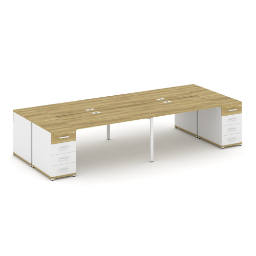 Бенч-система на 4 места с 2 опорными тумбами Concept CN.DRS-427 фото 11 Бенч-система на 4 места с 2 опорными тумбами Concept CN.DRS-427 фото 11