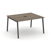 Style Project Стол переговорный SN-4A.SPRG-032 Вяз Благородный/Металл Антрацит 1180*1180*750