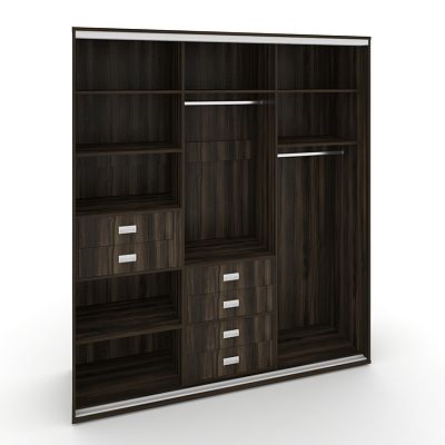 Корпус 3-х секционного шкафа высокого L=2519мм Maris SH.K3-7.1 K6