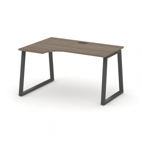 Style Project Стол рабочий эргоном. SN-6T1.SPA-001(L) Акация Лорка/Металл Антрацит/Заглушка Пластик фото 25