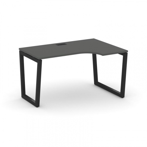 Style Project Стол рабочий эргоном. SN-5T2.SPA-001(R) Акация Лорка/Металл Антрацит/Заглушка Пластик фото 8 Style Project Стол рабочий эргоном. SN-5T2.SPA-001(R) Акация Лорка/Металл Антрацит/Заглушка Пластик фото 8