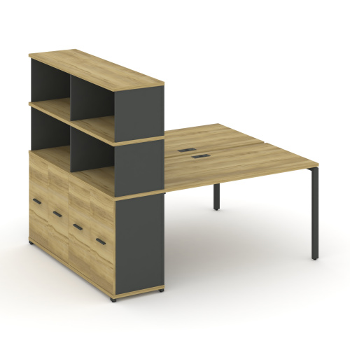 Бенч-система с опорным распашным шкафом Concept CN.DRS-229 фото 4 Бенч-система с опорным распашным шкафом Concept CN.DRS-229 фото 4