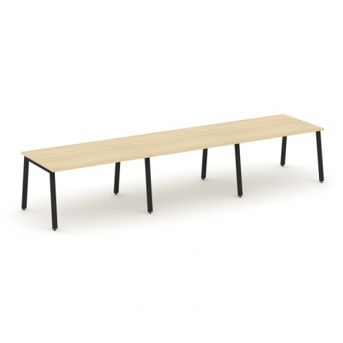 Style Project Стол переговорный SN-6A.SPRG-024.3 Тиквуд Светлый/Металл Антрацит 4740*980*750 фото 12 Style Project Стол переговорный SN-6A.SPRG-024.3 Тиквуд Светлый/Металл Антрацит 4740*980*750 фото 12