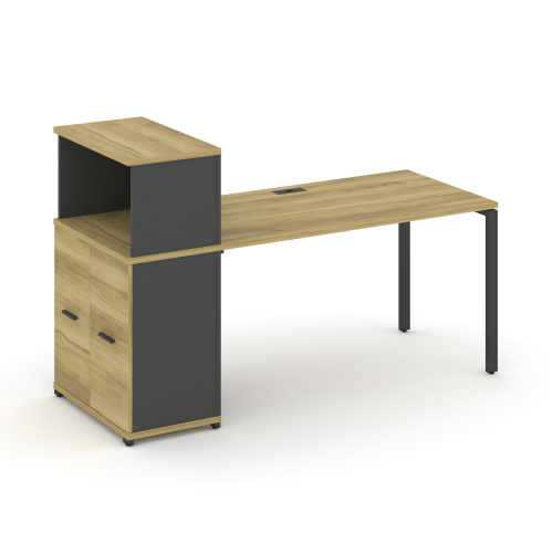 Стол офисный с опорным распашным шкафом Concept CN.SP-228 фото 4
