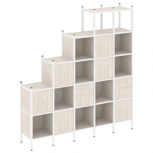 Стеллаж офисный прямой Loft VR.L-25 фото 4 Стеллаж офисный прямой Loft VR.L-25 фото 4