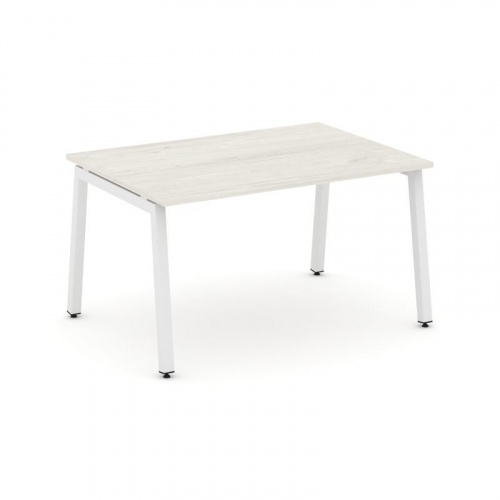 Style Project Стол переговорный SN-5A.SPRG-002.3 Дуб Наварра/Металл Белый 1180*980*750 фото 28