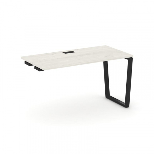 Style Project Стол-приставка к опор. элем. SN-6T2.OPRS-023 Акация Лорка/Металл Антрацит/Заглушка Пла фото 7