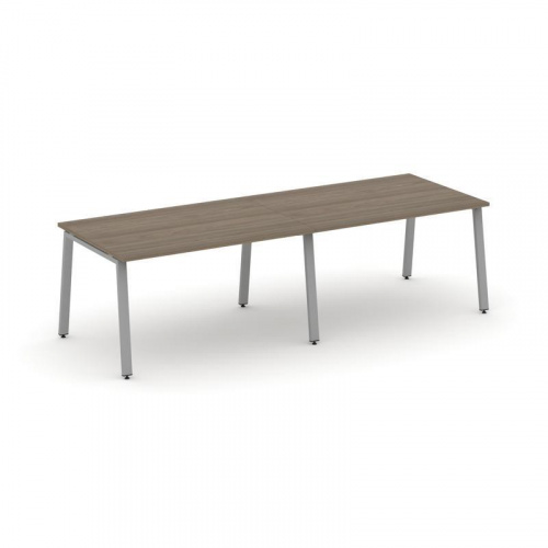 Style Project Стол переговорный SN-6A.SPRG-012.3 Белый/Металл Антрацит 2360*980*750 Style Project Стол переговорный SN-6A.SPRG-012.3 Белый/Металл Антрацит 2360*980*750