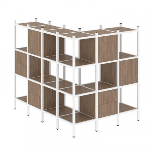 Стеллаж офисный угловой Loft VR.L-52 фото 9 Стеллаж офисный угловой Loft VR.L-52 фото 9