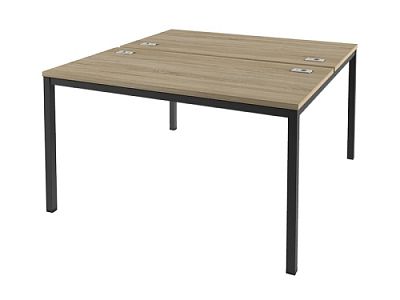 Стол-тандем на 2 рабочих места на металлокаркасе Lite IL-41