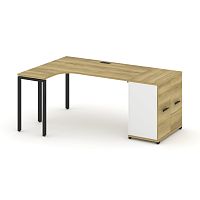 Стол эргономичный с опорным распашным шкафом Concept CN.SA-209(L)
