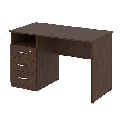 Nova S Стол письменный с тумбой левый В.СПТ-2 (L) Бук Артизан 1200*650*750