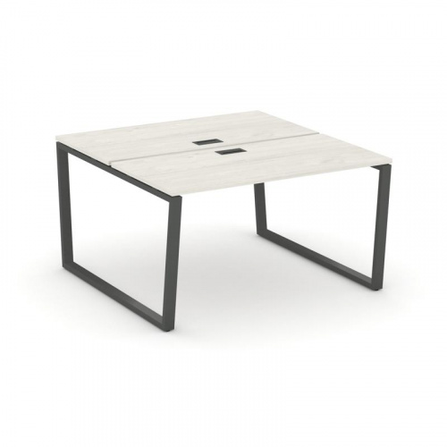 Style Project Рабочая станция 2-х сторон. SN-6T2.DRS-023 Акация Лорка/Металл Антрацит/Заглушка Пласт фото 24