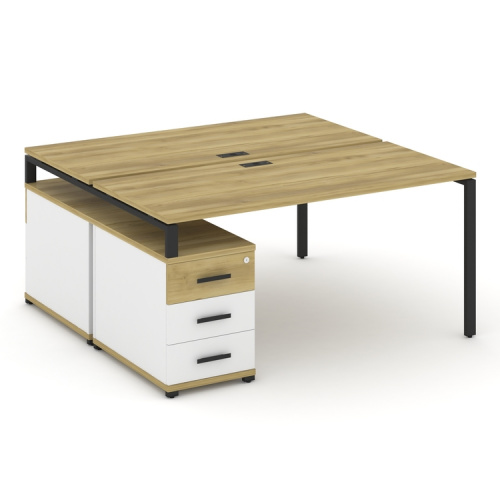 Бенч-система на 2 места с опорной тумбой Concept CN.DRS-304 фото 5 Бенч-система на 2 места с опорной тумбой Concept CN.DRS-304 фото 5