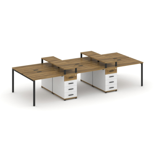 Бенч-система на 6 мест с 2 опорными тумбами Concept CN.DRS-465 фото 7 Бенч-система на 6 мест с 2 опорными тумбами Concept CN.DRS-465 фото 7