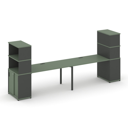 Бенч-система с опорным шкафом-купе Concept CN.ORS-241 фото 2