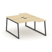 Style Project Рабочая станция эргоном. SN-4T1.DRPA-002 Акация Лорка/Металл Антрацит/Заглушка Пластик