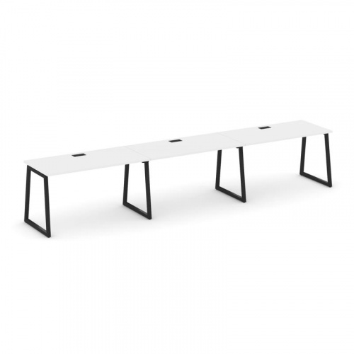 Style Project Рабочая станция 1 сторон. SN-4T1.ORS-044 Акация Лорка/Металл Антрацит/Заглушка Пластик фото 8