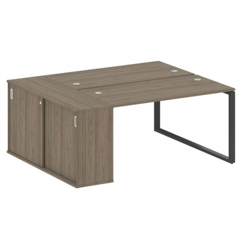 Бенч-система с шкафом-купе на О-обр. м/к Metal System БО.РС-СШК-1.3 фото 2