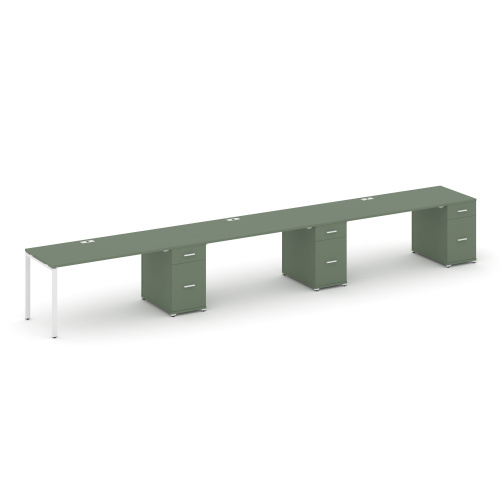 Бенч-система на 3 места с 3 опорными тумбами Concept CN.ORS-448 Бенч-система на 3 места с 3 опорными тумбами Concept CN.ORS-448