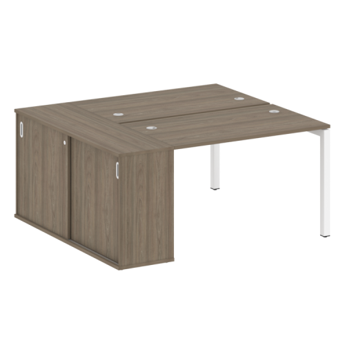 Бенч-система с шкафом-купе на П-обр. м/к Metal System Quattro 50БП.РС-СШК-1.2 фото 3 Бенч-система с шкафом-купе на П-обр. м/к Metal System Quattro 50БП.РС-СШК-1.2 фото 3