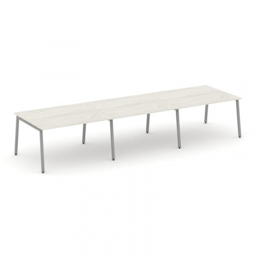 Style Project Стол переговорный SN-4A.SPRG-052.3 Белый/Металл Белый 3540*1180*750 фото 7 Style Project Стол переговорный SN-4A.SPRG-052.3 Белый/Металл Белый 3540*1180*750 фото 7