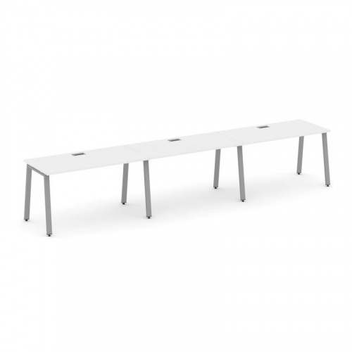 Style Project Рабочая станция 1 сторон. SN-6A.ORS-031 Вяз Благородный/Металл Белый 2940*600*750 фото 11