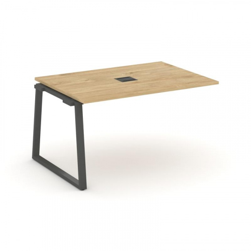 Style Project Проходной наб. элем. перег. стола SN-6T1.NSPRG-002 Акация Лорка/Металл Антрацит/Заглуш фото 22