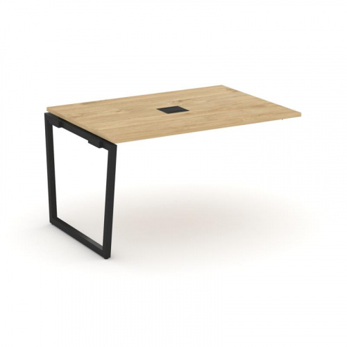 Style Project Проходной наб. элем. перег. стола SN-4T2.NSPRG-002 Акация Лорка/Металл Антрацит/Заглуш