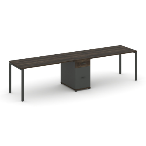 Бенч-система на 2 места с 1 опорной тумбой Concept CN.ORS-408 фото 3