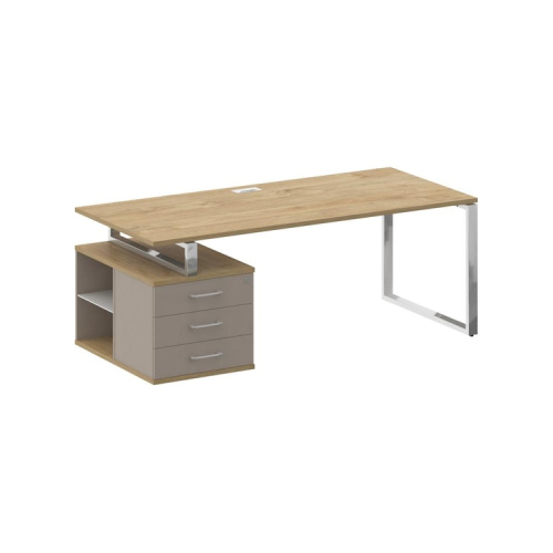 Стол руководителя (С опорной тумбой) Shift SK.SRT-200 (L) фото 2 Стол руководителя (С опорной тумбой) Shift SK.SRT-200 (L) фото 2