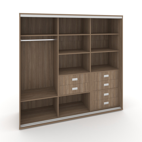 Корпус 3-х секционного шкафа низкого L=2369мм Maris SH.K3-6.2 K3 фото 2