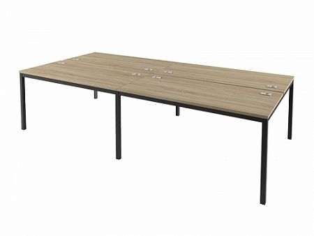 Бенч-система на 4 рабочих места на металлокаркасе Lite IL-52