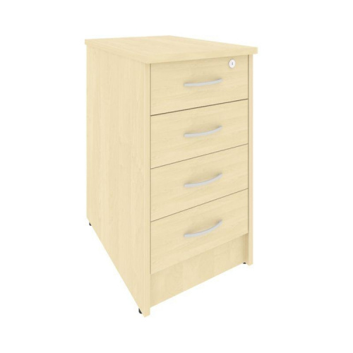 Тумба приставная на 4 ящика с замком Riva А.ТП-4.1F-S фото 4 Тумба приставная на 4 ящика с замком Riva А.ТП-4.1F-S фото 4