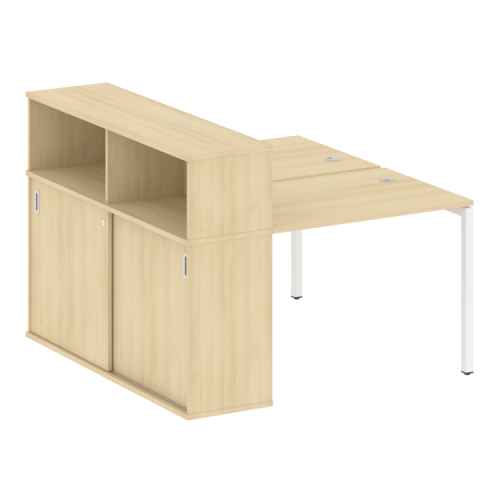 Бенч-система с шкафом-купе на П-обр. м/к Metal System Quattro 40БП.РС-СШК-2.1 фото 10 Бенч-система с шкафом-купе на П-обр. м/к Metal System Quattro 40БП.РС-СШК-2.1 фото 10